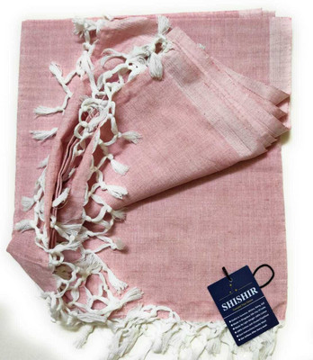 Shishir Solid Single AC Blanket for  Mild Winter(Cotton, Peach Pink)