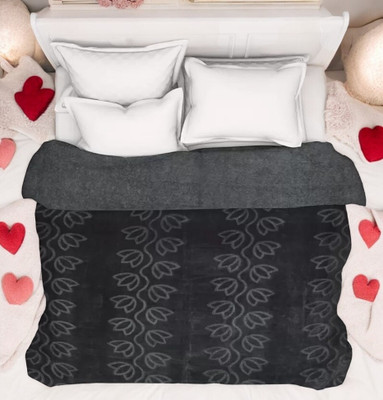 MFI Solid Single AC Blanket for  AC Room(Polyester, Grey)
