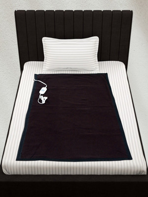 Comfort Ideas Solid Single Electric Blanket for  Heavy Winter(Woollen Blend, dark brown)