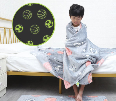 Butterthief 3D Printed Single AC Blanket for  AC Room(Microfiber, gainsboro-Grey)
