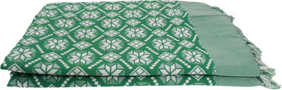 Saagar Tex Motifs Single AC Blanket for  Heavy Winter(Poly Cotton, Green)