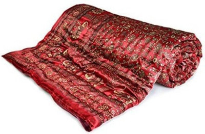 shree karni export Floral King Quilt for  Mild Winter(Cotton, Multicolor)