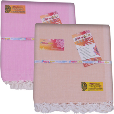 Aakriti Handloom Solid Single AC Blanket for  AC Room(Bamboo Cotton, White)