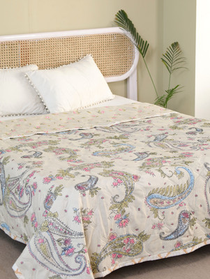 BLAN STAR Printed Double Comforter for  AC Room(Cotton, Multicolor)
