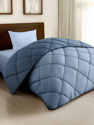 Story@home Solid Single Comforter for  AC Room(Microfiber, Blueberry, Lavender)