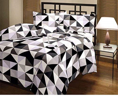 Yug Handicraft Abstract Double Dohar for  AC Room(Microfiber, Multicolor)