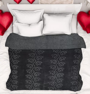 MFI Solid Single AC Blanket for  AC Room(Polyester, Grey)