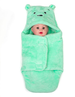 SIDLY PIDLY Solid Single AC Blanket for  AC Room(Fur, C-GREEN)