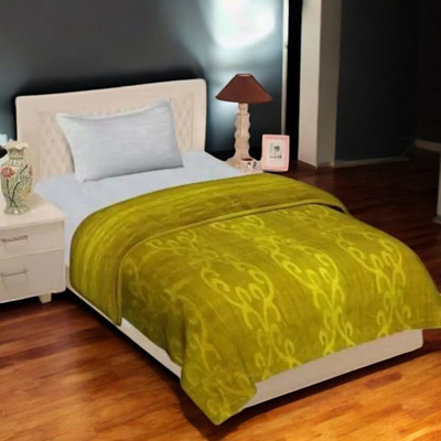 shree karni export Floral Single Comforter for  Heavy Winter(Microfiber, Multicolor)