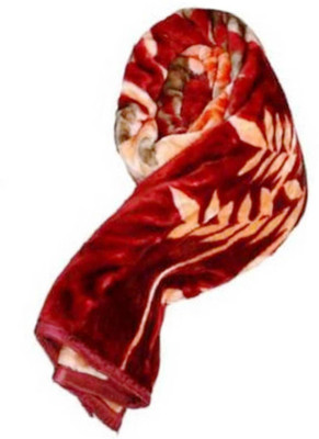 SIMAM Abstract Double Mink Blanket for  Heavy Winter(Microfiber, Printed 1079)