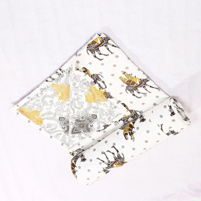 INDRA'S Printed Single Dohar for  AC Room(Cotton, Multicolor)