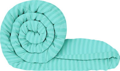 Story@home Solid Double Comforter for  AC Room(Microfiber, Cyan Blue)