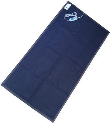 LERV'S Collection Solid Single Electric Blanket for  Heavy Winter(Woollen Blend, Blue)