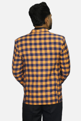 gargian master cut Self Design Single Breasted Formal, Party Men Blazer(Multicolor)