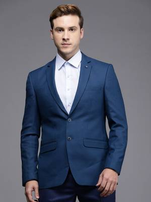 Raymond Self Design Single Breasted Formal Men Blazer Price History