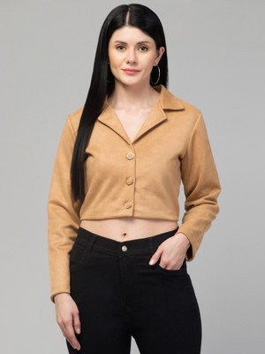 Avyola Full Sleeve Solid Women Jacket