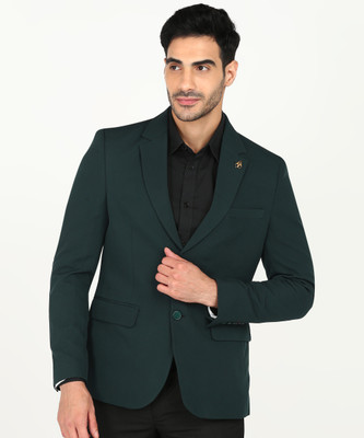 killer-solid-single-breasted-casual-men-blazergreen