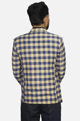gargian master cut Self Design Single Breasted Formal, Party Men Blazer(Multicolor)