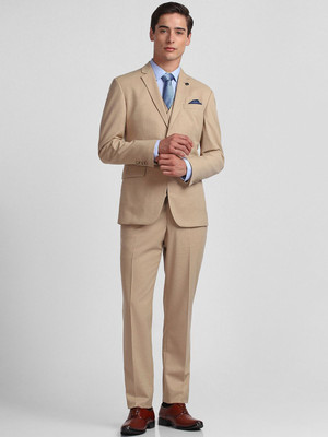 Allen Solly Solid Double Breasted Casual Men Blazer(Blue)