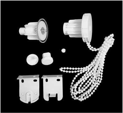 Vyonald Roller Blind Cord Drawn On Window(Polyvinyl Chloride (PVC))