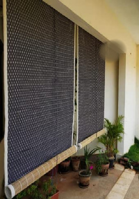 SVK Roller Blind Cord Drawn On Ceiling(Bamboo)