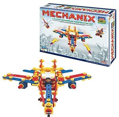 ZEPHYR Mechanix Multicolor 15 models 180 sets Planes-3 ,3 + above years(Multicolor)