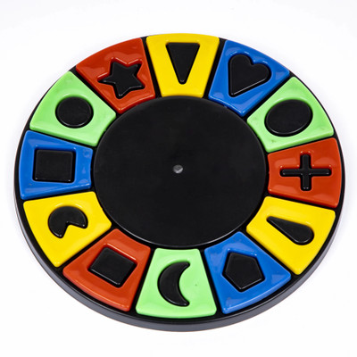 S sukan tex Circle Shape Sorter Jigsaw Puzzle Toy Shape & Color Recognition Geometric Board(Multicolor)