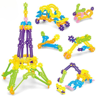 Tick Smart City Building Blocks Kit,Educational Toy For Kids With Miniature Pieces(Multicolor)