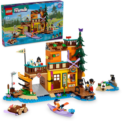 LEGO Friends Adventure Camp Water Sports Building Toy 42626 ( 628 Blocks)(Multicolor)