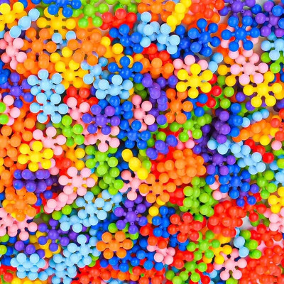 DevDarsh Creativity in Kids with Star Link:75+ Pcs of Educational Interlocking Blocks(Multicolor)