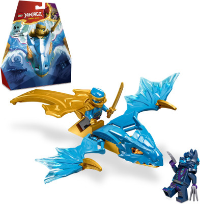 LEGO NINJAGO Nya's Rising Dragon Strike Toy 71802 ( 26 Pieces)(Multicolor)