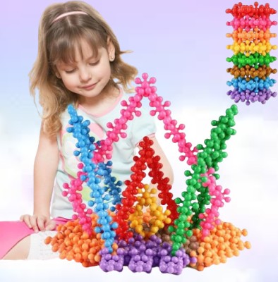 YAMUNA ENTERPRISE Star Link: Educational Interlocking Blocks for Kids 100 PCS_117(Multicolor)