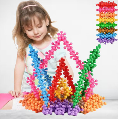 Yamunatexx Star Link: Educational Interlocking Blocks for Kids 50 PCS_54(Multicolor)