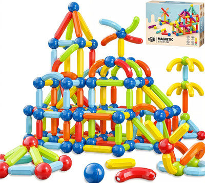 TodFod Magnetic Stick Building Block,Learning Sticks and Balls Fun for kids 42 Pcs(Multicolor)