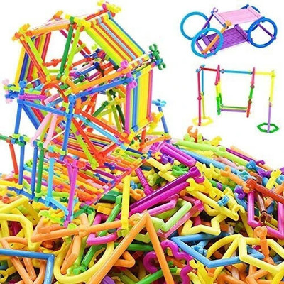 ARIZON Colorful EduShape SmartBlocks - 100 Piece Plastic Building Set for Kids(Multicolor)