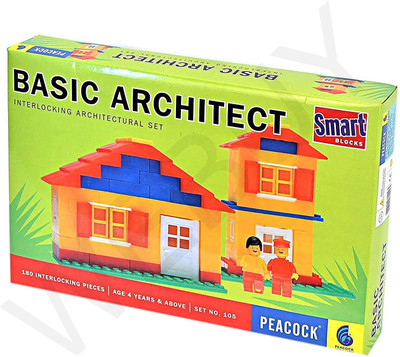 Toykit basic architect peacock(Multicolor)