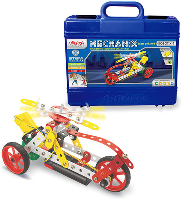 ZEPHYR Motorized Mechanix Robotix(Multicolor)