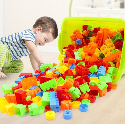 ARIZON ENTERPRISE Building Blocks for Kids (100 Pieces) | Fun Learning & Educational Puzzle Toy(Multicolor)