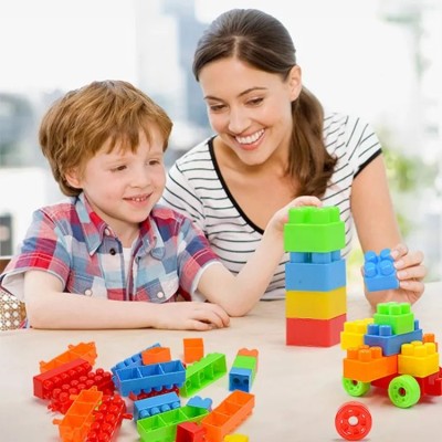 DevDarsh DIY Building Blocks Educational Learning Skill Development Toy 100pcs(Multicolor)