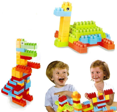 SellVera 55+Pcs Building Blocks Toy Set Creative Educational BlockToys(Multicolor)