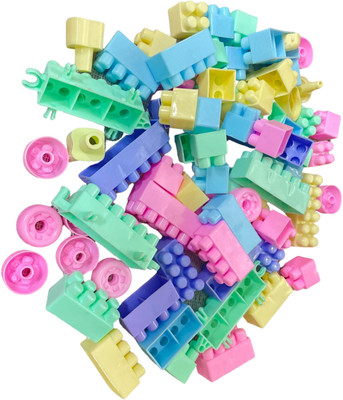 ClueSteps 80 PIECES Building Blocks to expand and imagine Blocks(Multicolor)
