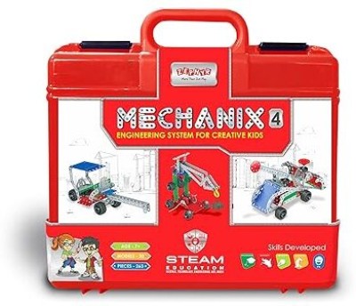 MECHANIX Smart Bag,DIY STEM Educational Toy, Building Construction Set for Kids Age 5 yrs(Multicolor)