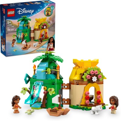 LEGO Disney Moanas Island Fun Buildable Model Toy and Building Kit43260 (175 Blocks)(Multicolor)