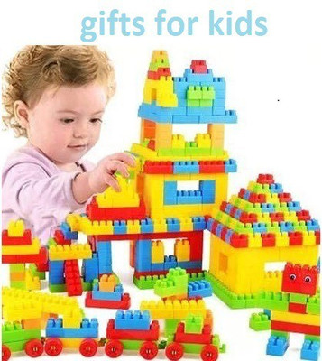 GREEN WAY Best Non-Toxic 100 Pcs Building Block Shape Educational Toy(Multicolor)