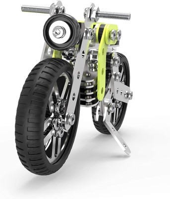 MY BABY LOVE A PERFECT CARE Puzzle Motorcycle Model(Green)