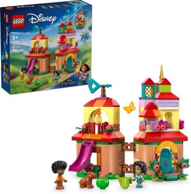 LEGO Disney Encanto Mini House Buildable Fantasy Toy 43261 (186 Blocks)(Multicolor)