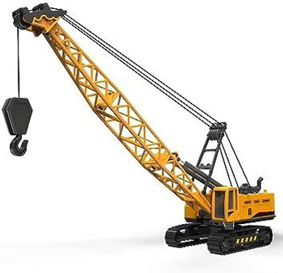NAVRANGI Controlled Crane: A 360° Powerhouse for Towing and Construction Play(Yellow)