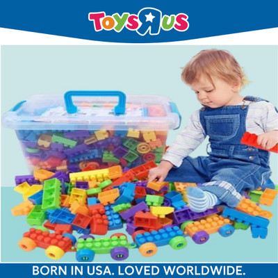 Toys R Us Universe of Imagination Top InnovateBuild: DIY Plastic Building Block Toys for Kids, 3 Years 100+ Pieces(Multicolor) Toys R Us Universe of Imagination Top InnovateBuild: DIY Plastic Building Block Toys for Kids, 3 Years 100+ Pieces(Multicolor)