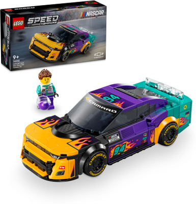 LEGO Speed Champions NASCAR Next Gen Chevrolet Camaro ZL1 76935 (328 Pieces)(Multicolor)