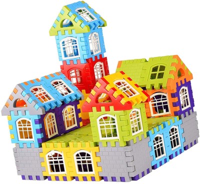 LEVIATHAN BEST BUY happy house Building Blocks,Creative /Learning/Educational Toy/For Kids(Multicolor)